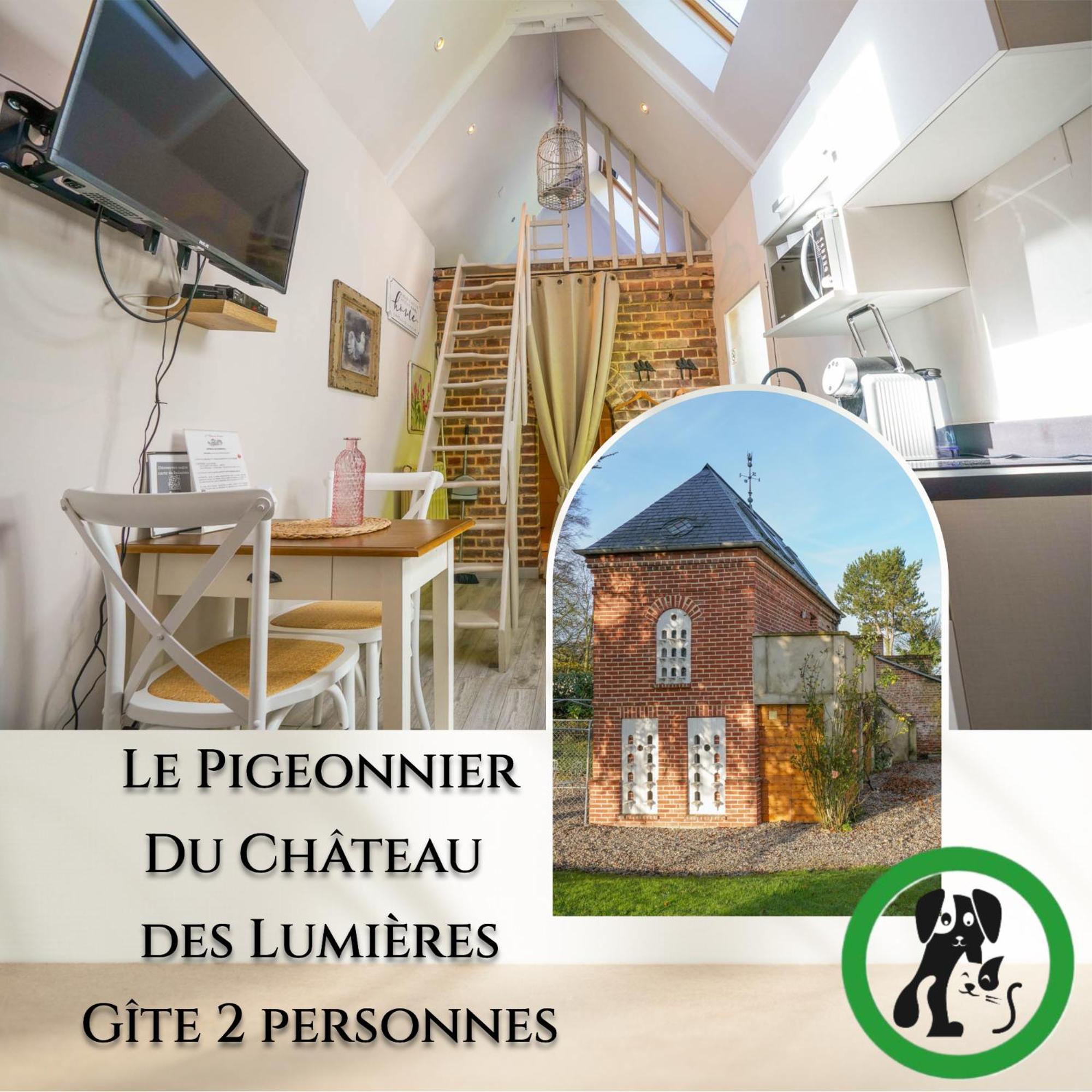 Chateau Des Lumieres Gite Et Gite Insolite Saint-Blimont Eksteriør billede